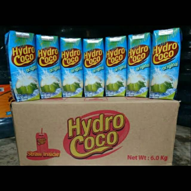 

Hydro coco 250 ml 1 dus isi 24 pcs