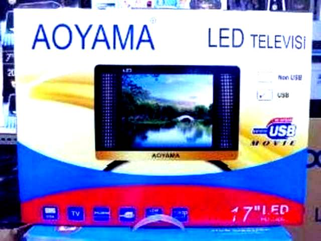 LED TV AOYAMA 17&quot;  Digital USB MOVIE, PC, HDMI. Baru &amp; Bergaransi Resmi