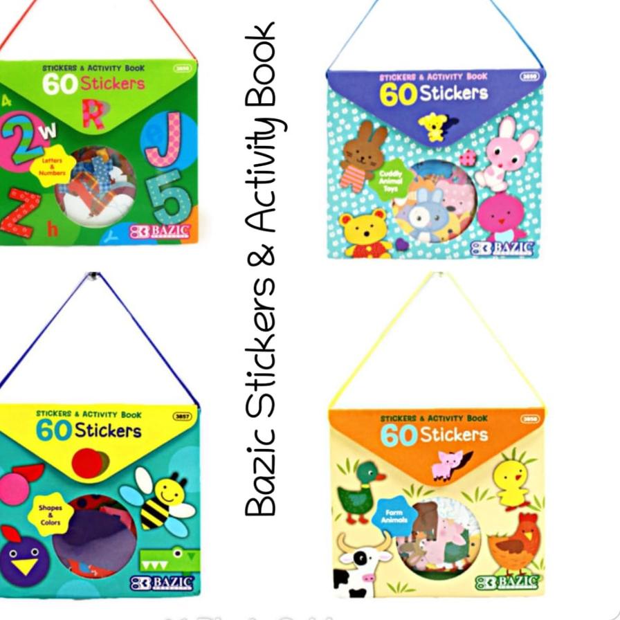 

Promo - Bazic 60 Stickers & Activity Book Stiker dan Buku Aktivitas Anak