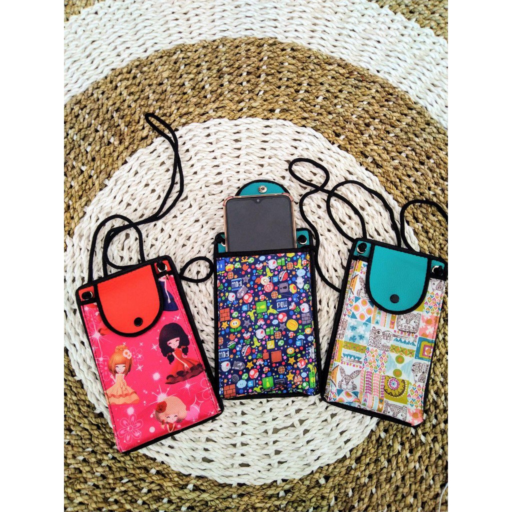 TAS  DOMPET HP SELEMPANG WANITA PINGGANG MINI SEPEDA MURAH