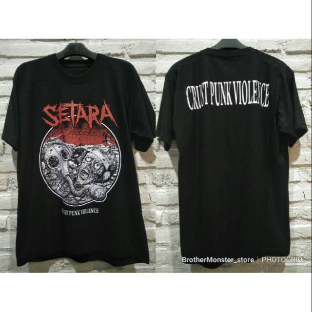 Tshirt SETARA / KAOS DISTRO PUNK