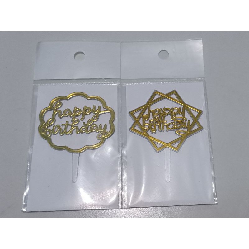 TOPPER MINI HAPPY BIRTHDAY