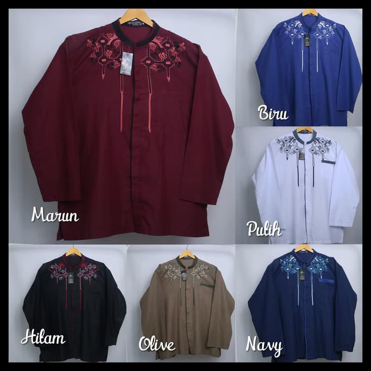 BAJU KOKO JUMBO LENGAN PANJANG