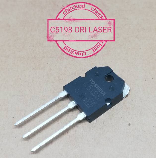 TRANSISTOR TOSHIBA C5198 A1941 LASER JAPAN