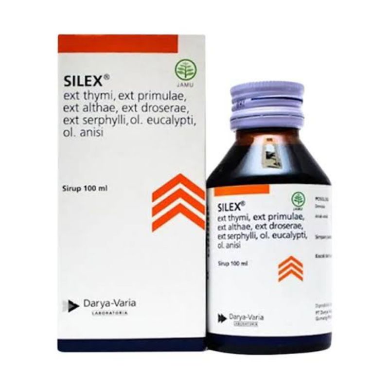 Silex Syrup 100 ml / Untuk Mengatasi Batuk Berdahak , Aman Untuk Ibu Hamil & Ibu Menyusui