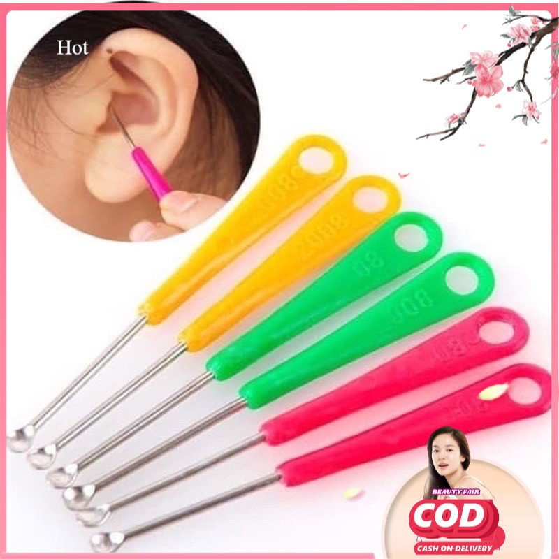 [BF] KOREK KUPING BESI PEMBERSIH TELINGA KOREKAN - EAR PICK LED EARPICK SENTER
