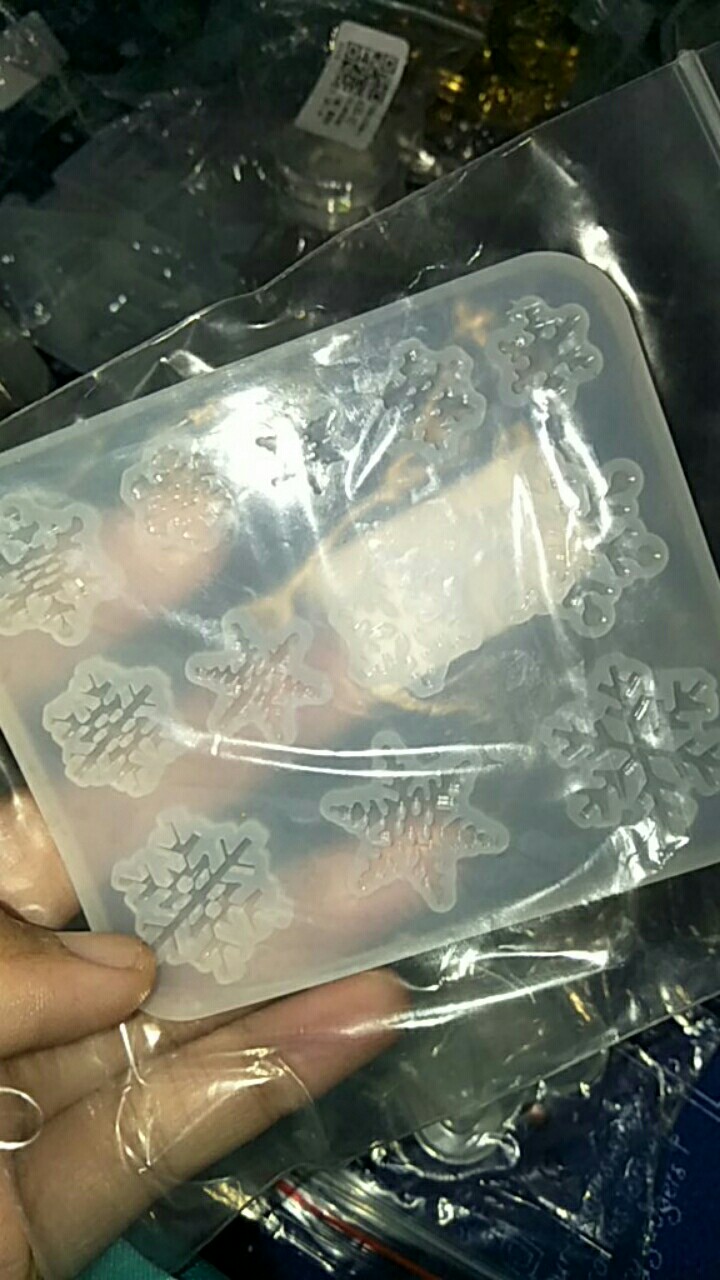 Inf Inf ✿ Cetakan Perhiasan Diy Bentuk Persegi Bahan Silikon Resin Untuk Membuat Perhiasan Uv Resin