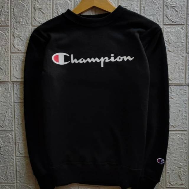CREWNECK CHAMPION SCRIPT ORIGINAL | japan market