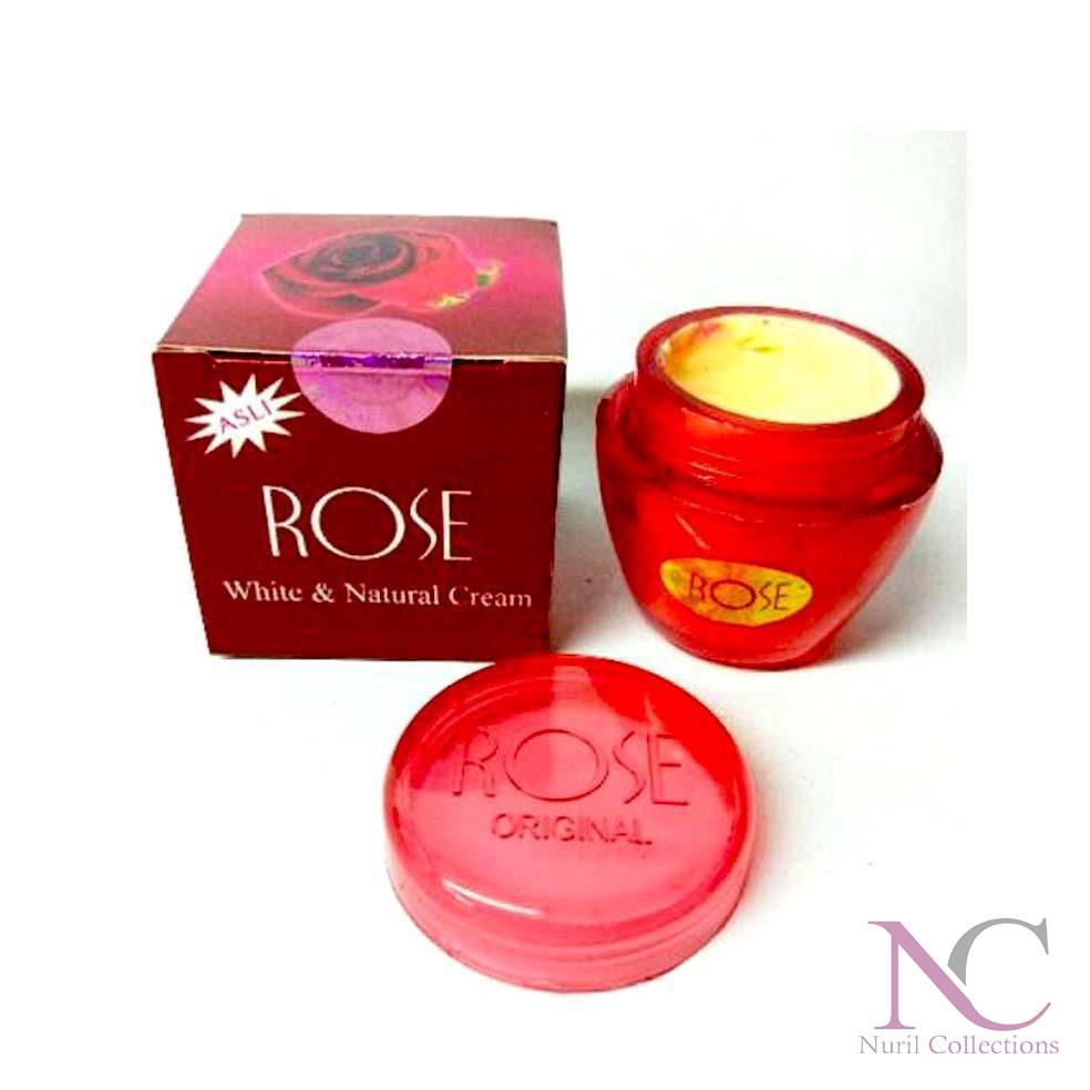 CREAM ROSE ORIGINAL - Cream Pemutih Bisa untuk Siang Dan Malam