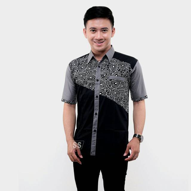 Desain Baju Batik Pria Kombinasi Contoh Soal Dan Materi