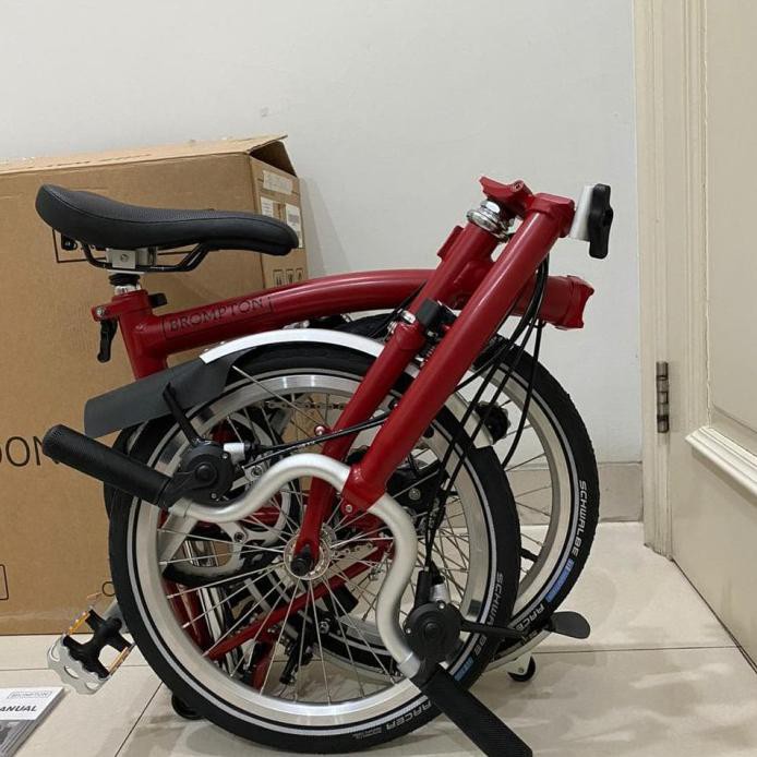 brompton M6R housered