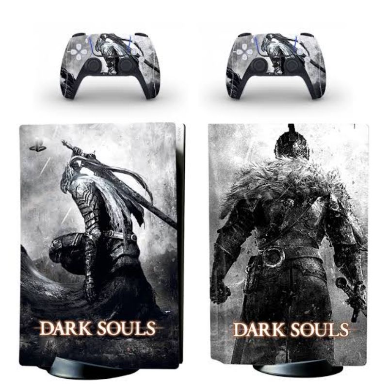 SKIN GARSKIN PS5 PELINDUNG PS5 MOTIF DARK SOULS FREE CUSTOM