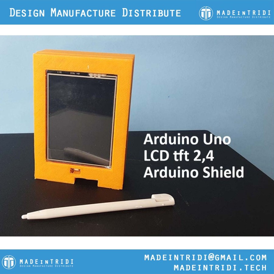 Jual Kesing 2.4 inch TFT LCD Touch Screen Module Shield Arduino ...