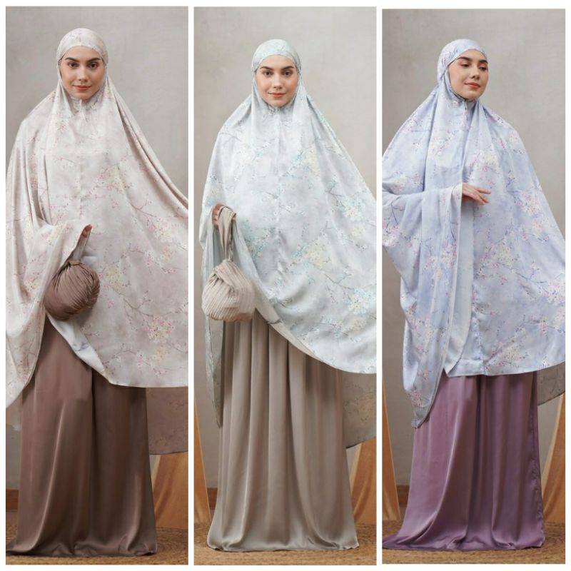 Mollis Sakura Prayer Set Mukena by Zerina Banu HLZB
