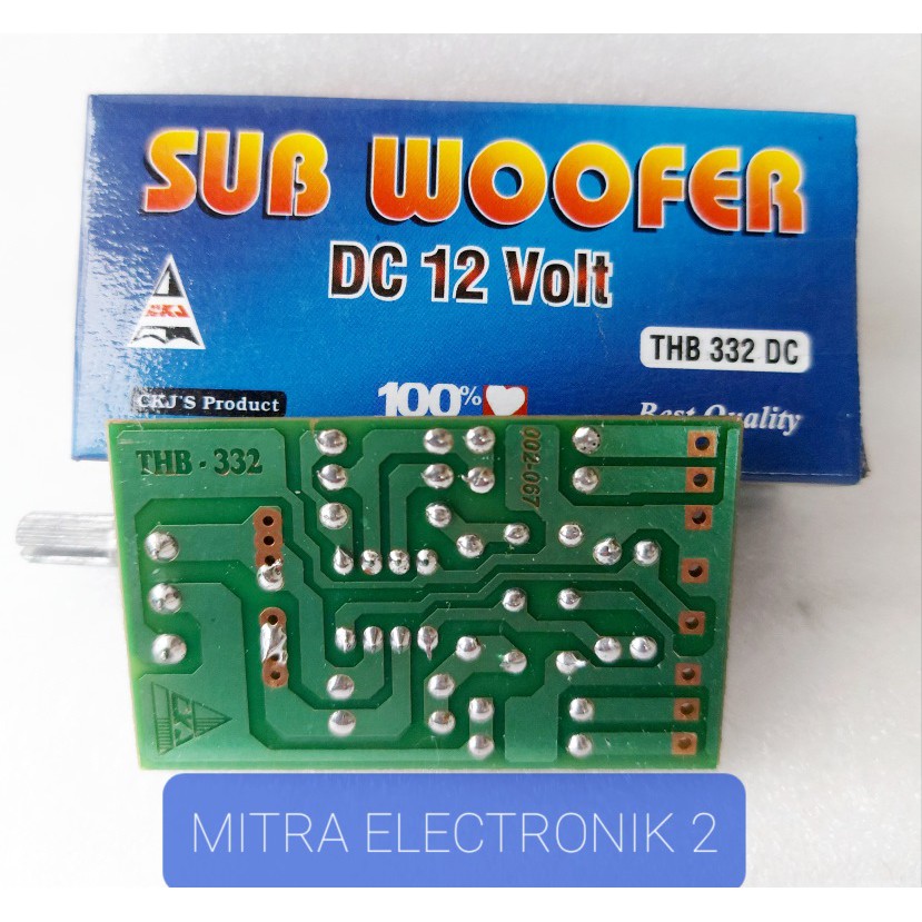 Subwofffer Rakitan Power Amlifier Filter Subwofer 1 Potensio Berbagai Merek