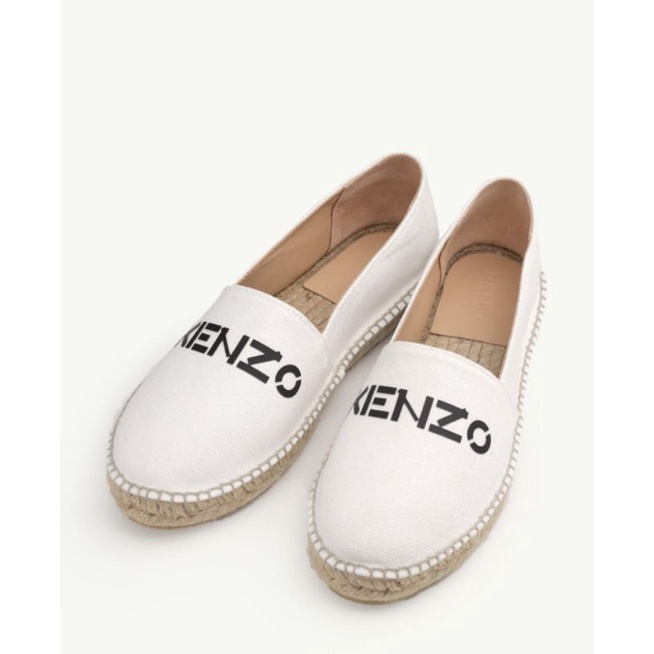 KENZO WOMEN SHOES ESPADRILLES WHITE