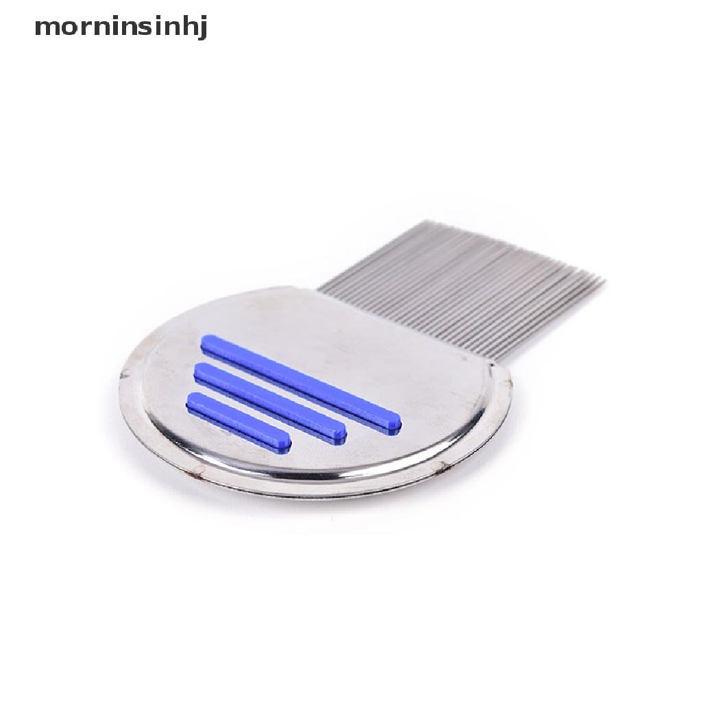 Mornin 1pc Alat Pembersih Telur Kutu Bahan Stainless Steel