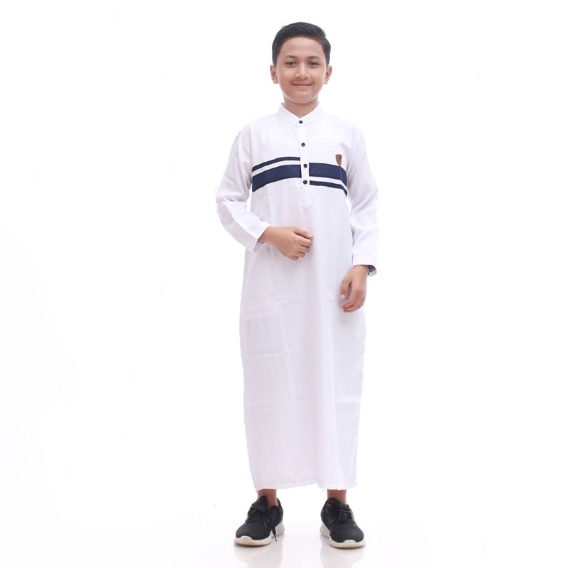 Jubah Anak / Gamis Anak Laki Laki 5 - 12 tahun Toyobo AL BAARI JK-092