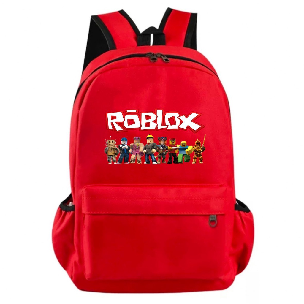 PVJ Tas Ransel Sekolah Anak SD Laki Laki Dan Perempuan Motif Karakter Game Roblok