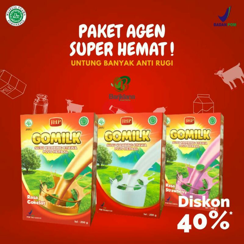 

Gomilk Susu Kambing Etawa