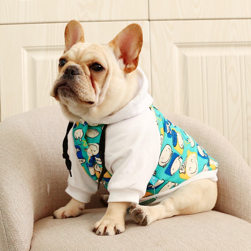 Dress Anjing Model Anjing Bulldog Untuk Musim Gugur Dingin