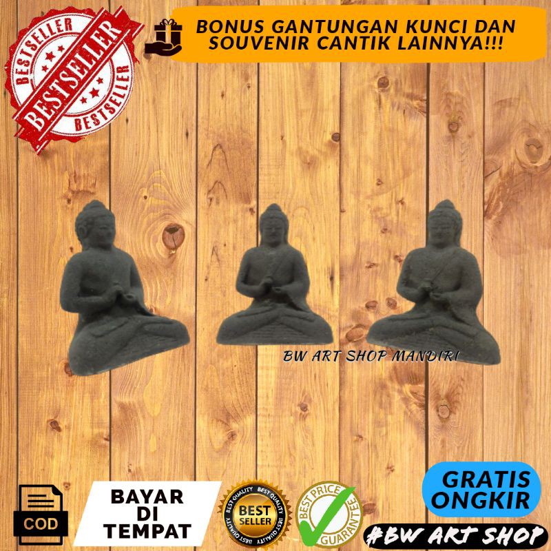 (BISA COD) MINIATUR PATUNG BUDHA MUDRA MINI | HIASAN AKUARIUM | PATUNG HIASAN AQUARIUM UKURAN 4X6X8C