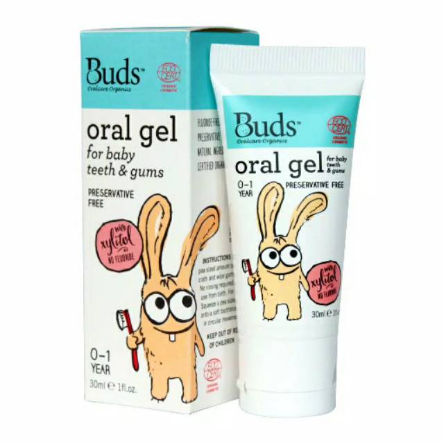 Buds Organics Oral Gel - Pasta gigi bayi