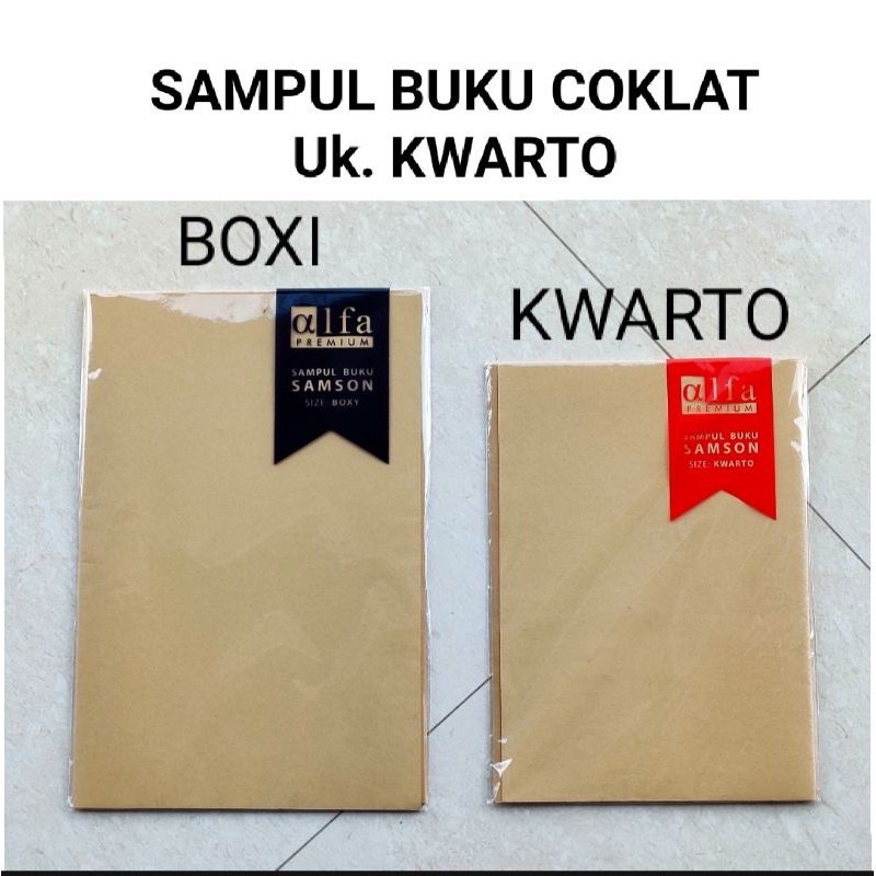 sampul buku tulis plastik dan kertas kwarto boxi folio bigbos