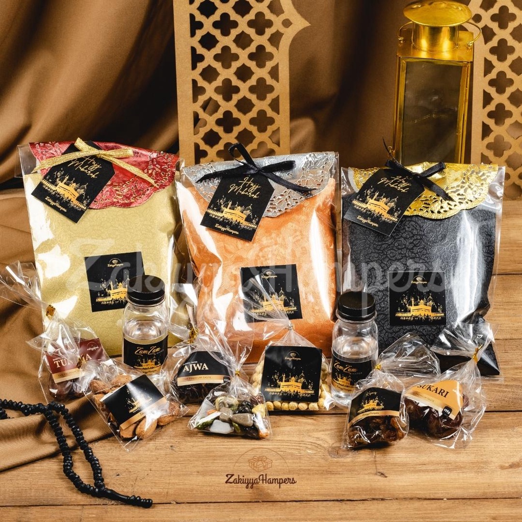 

[5 Paket Hampers] Hampers Paket Oleh-Oleh / Souvenir Haji Umroh Premium Paket Fancy Angelonia