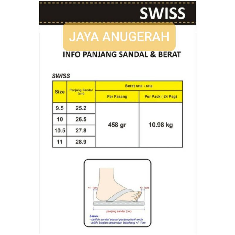 SANDAL KESEHATAN SANDAL TERAPI MERK GLISTEN SWISS