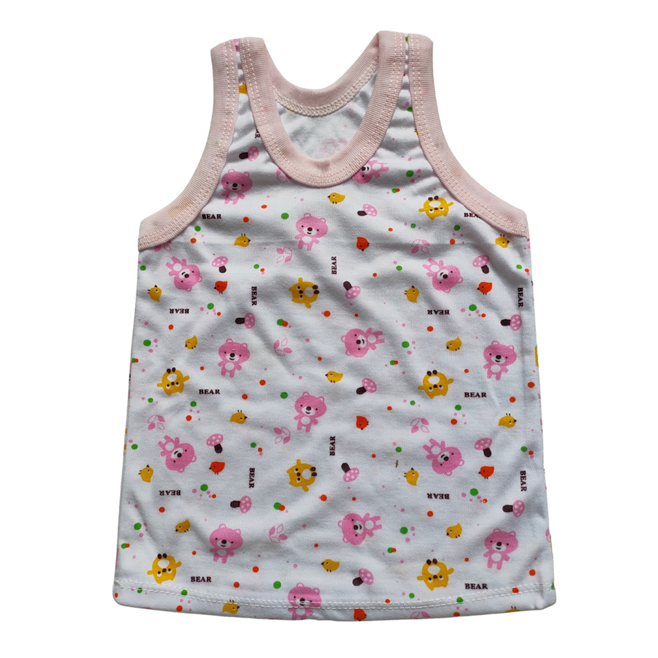 Singlet Bayi Anak DoubleKnit Printed