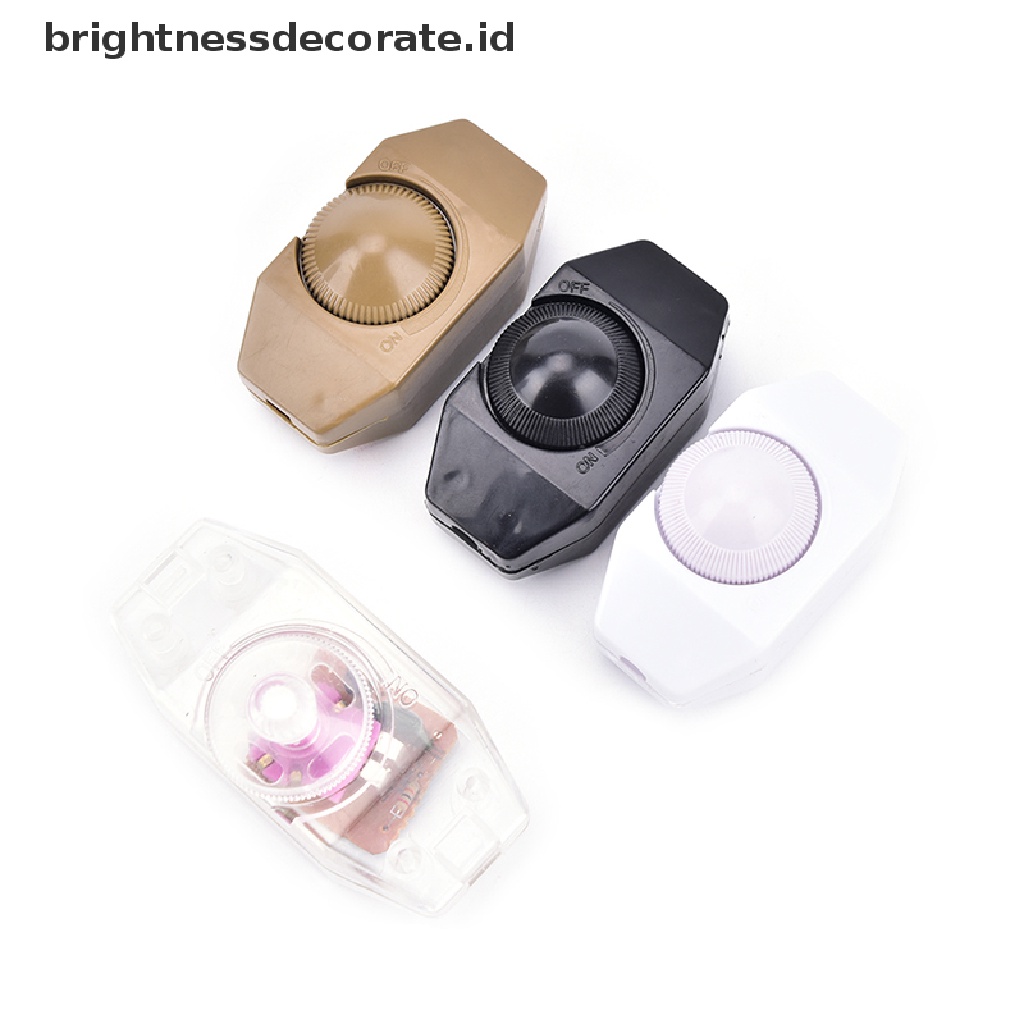 (Birth) 1pc Saklar Dimmer Lampu Meja / Lantai Adjustable Untuk Rumah