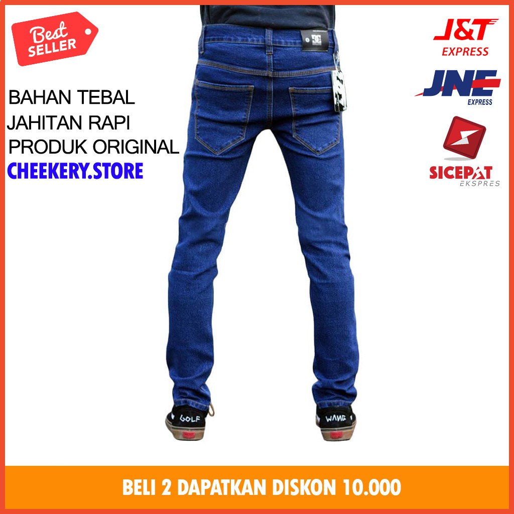  Celana  Jeans  Pria DC  Panjang  M5E0 Jean  Cowok CelanaCowok 