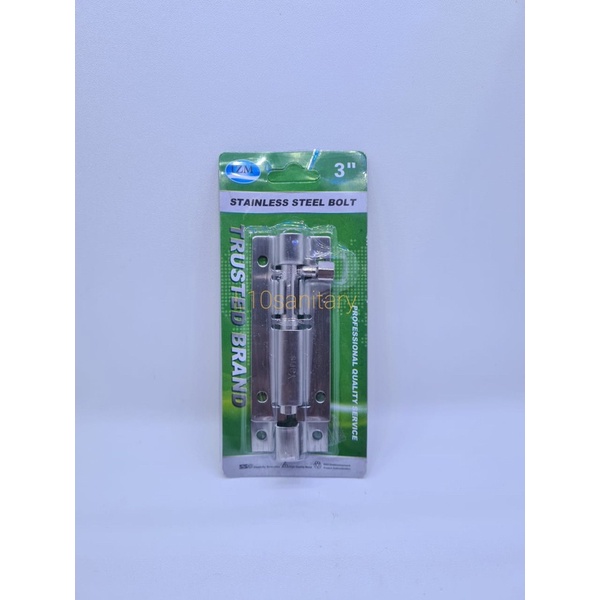 Grendel Jendela Stainless 3Inch 3” / Grendel Pintu / Slot Selot Stainless 3”