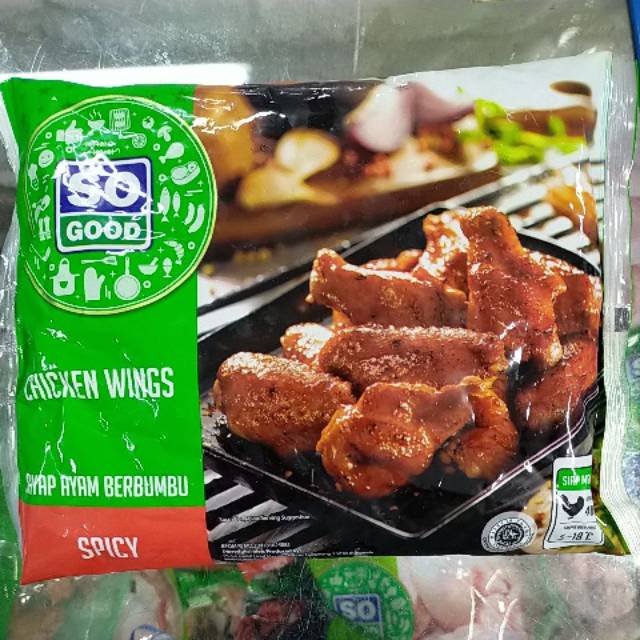

So good spicy wing 400gr