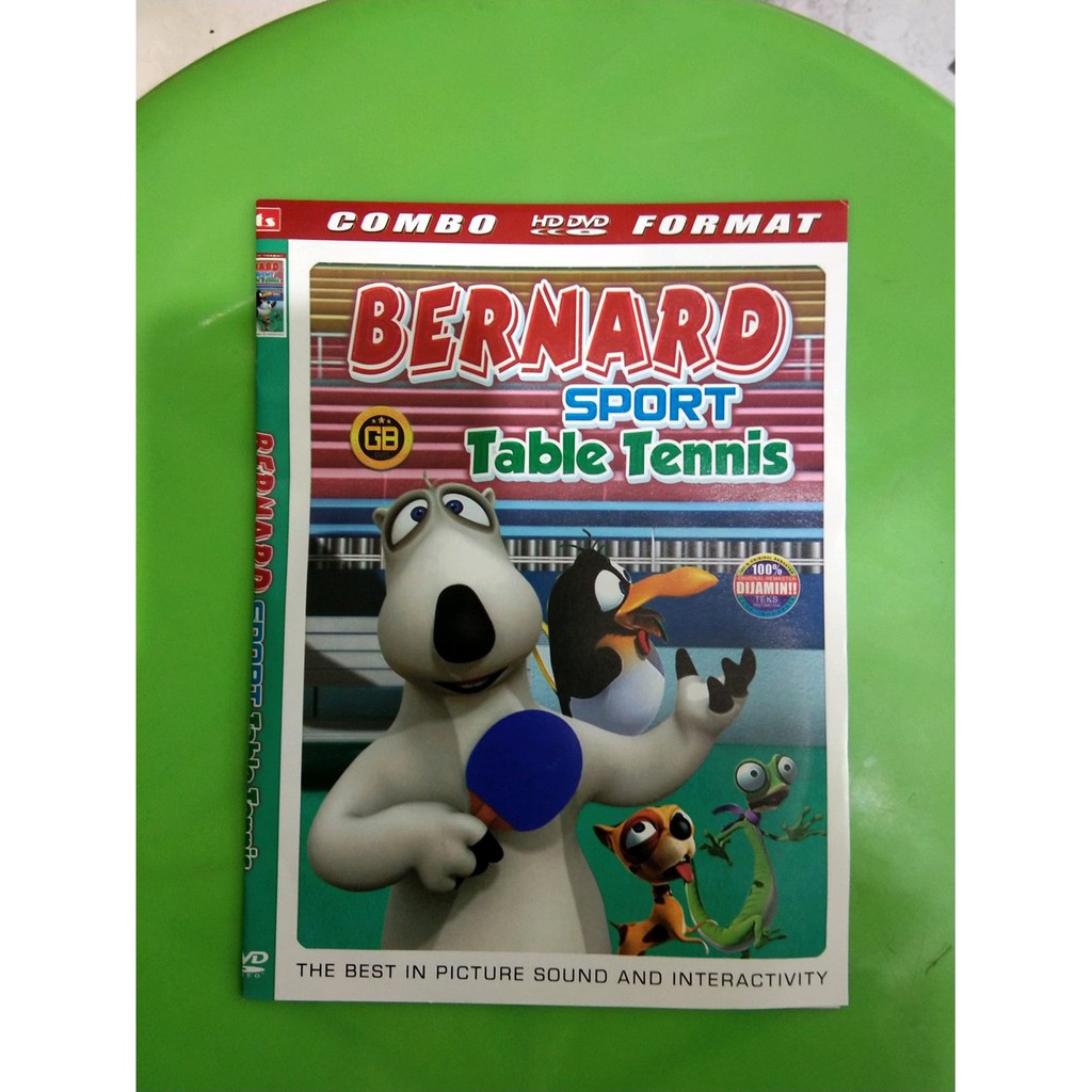 TERLARISS DVD Video Film Kartun Anak Pria BERNARD