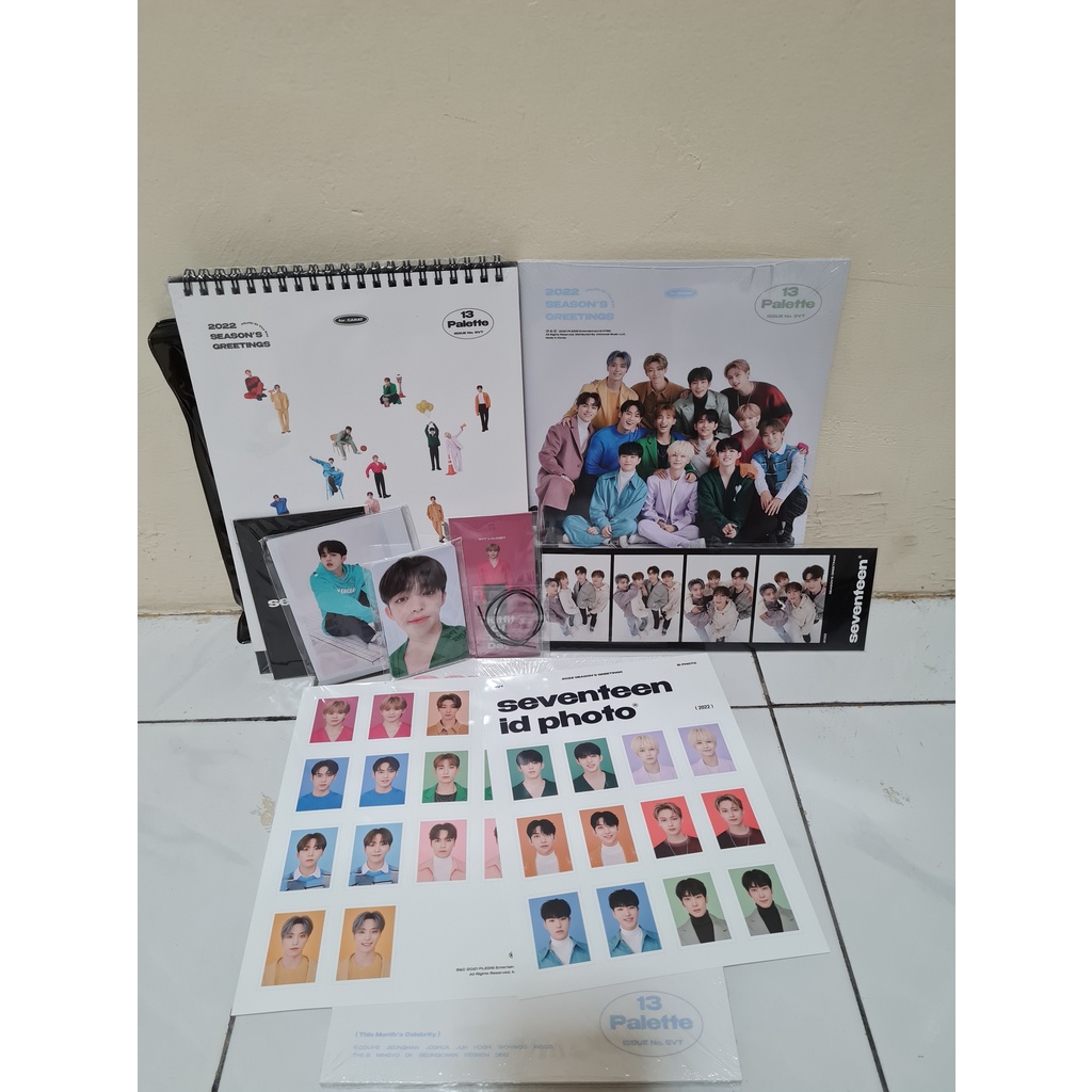 Ready Stock Season Greeting 2022 Seventeen Korea-Japan Version