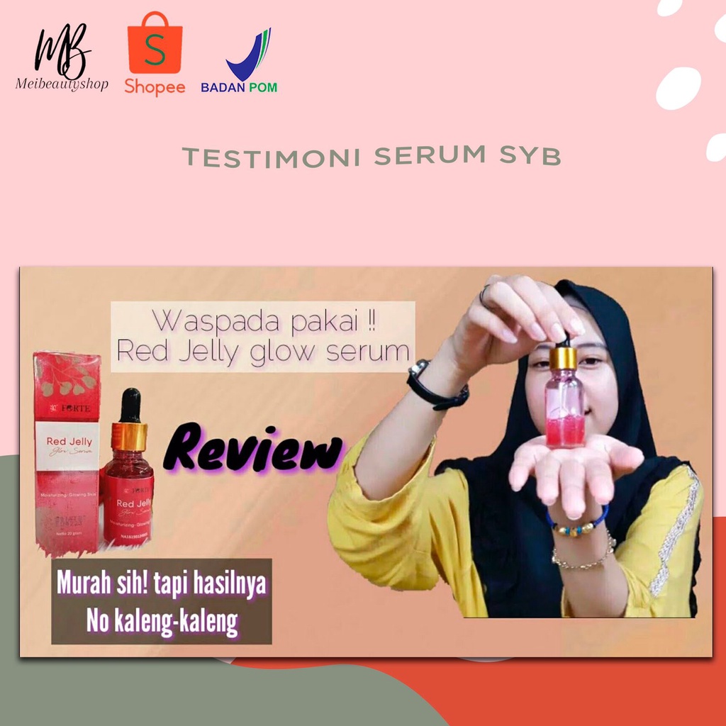 SYB Forte Serum Vitamin C / Aloe Vera / Collagen / Red Jelly / Gold / Acne