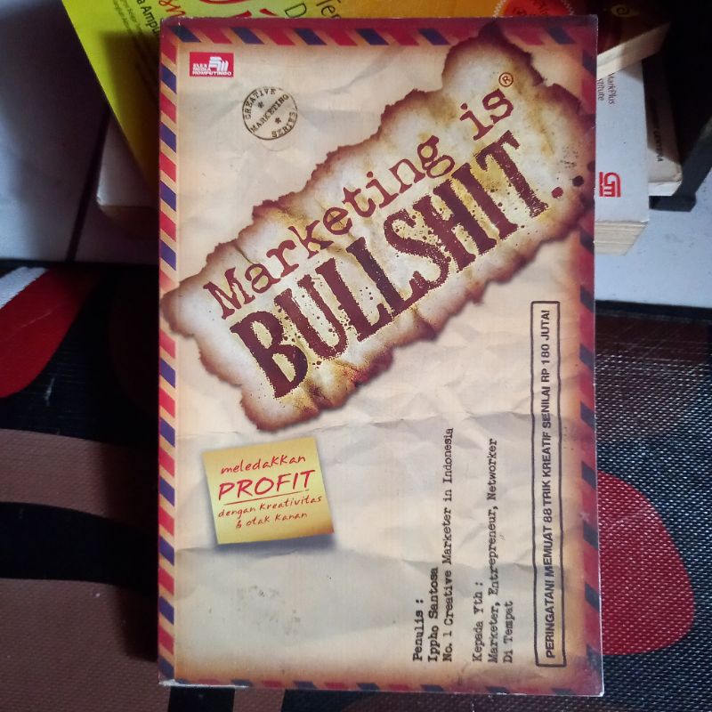 buku marketing is bullshit ippho santosa