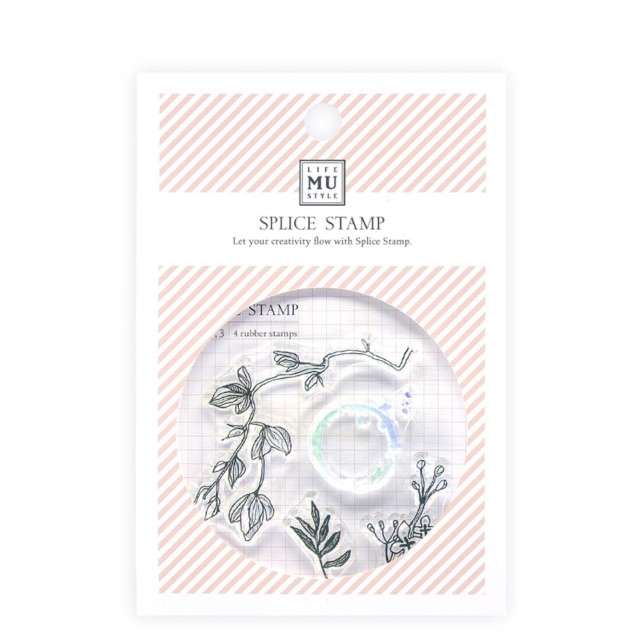 

MU LIFESTYLE Clear Stamp Botanical 03