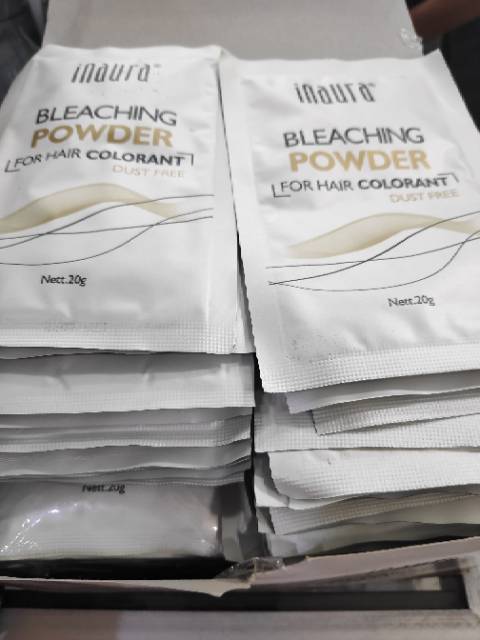 Bleaching Powder Inaura 20 gr ~ Ready Stok