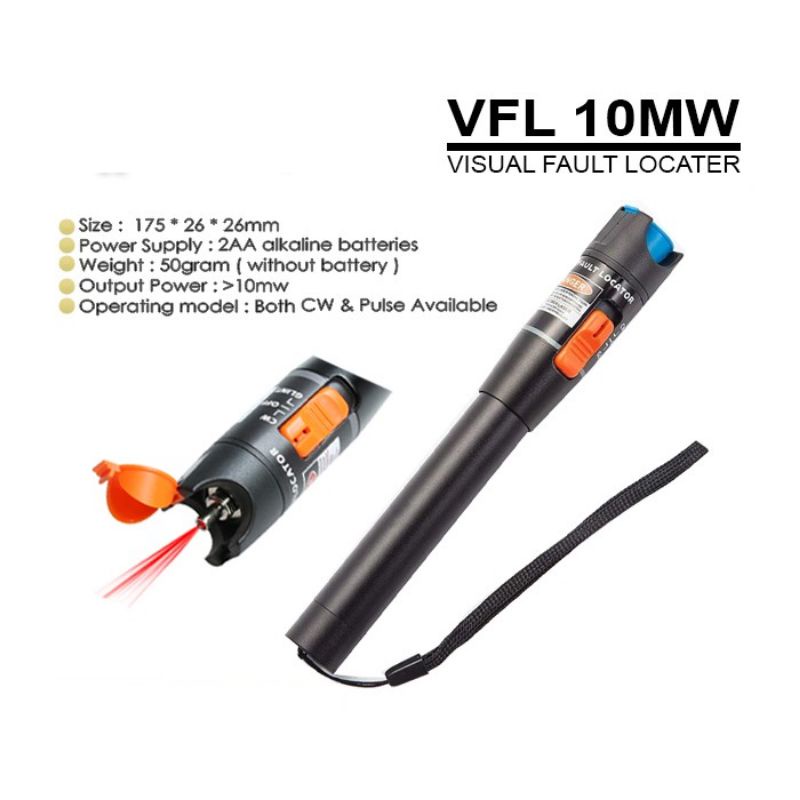 Visual Fault Locater 5-30MW Senter Laser Fiber Optic