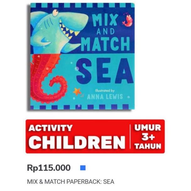 BBW Activity Book Mix and Match SEA