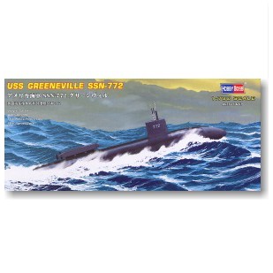 USS Navy SSN-772 Greeneville 1/700 model kit hobby boss