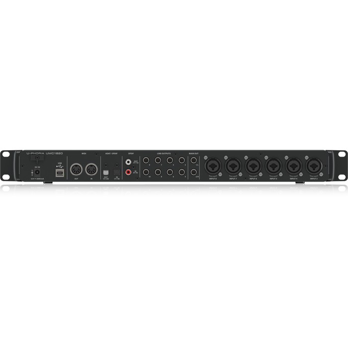 Внешняя звуковая карта behringer u phoria umc1820