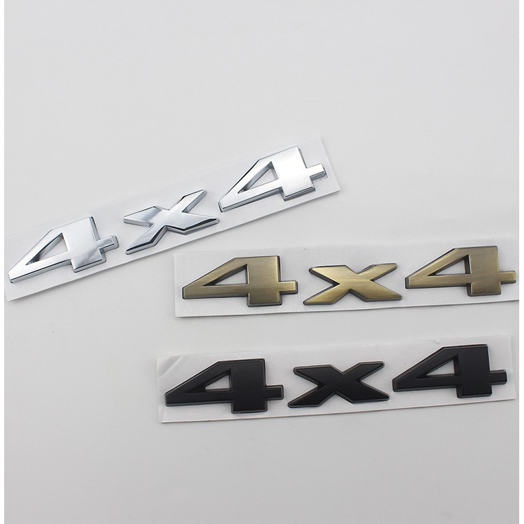1pc Stiker Emblem Metal 4x4 Limited Edition Untuk Bagasi Belakang JEEP Ford