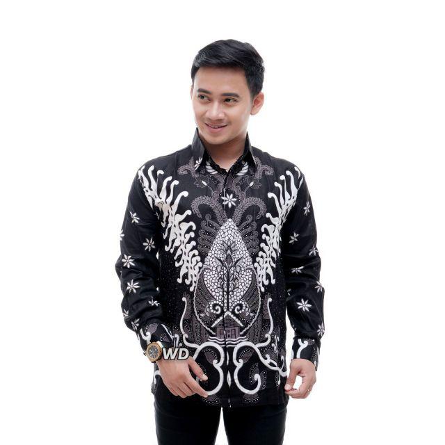 Cbl711 Kemeja Batik Pria Slim Fit Mewah Linabatikdistro Unik Baju Batik Pria Best Seller
