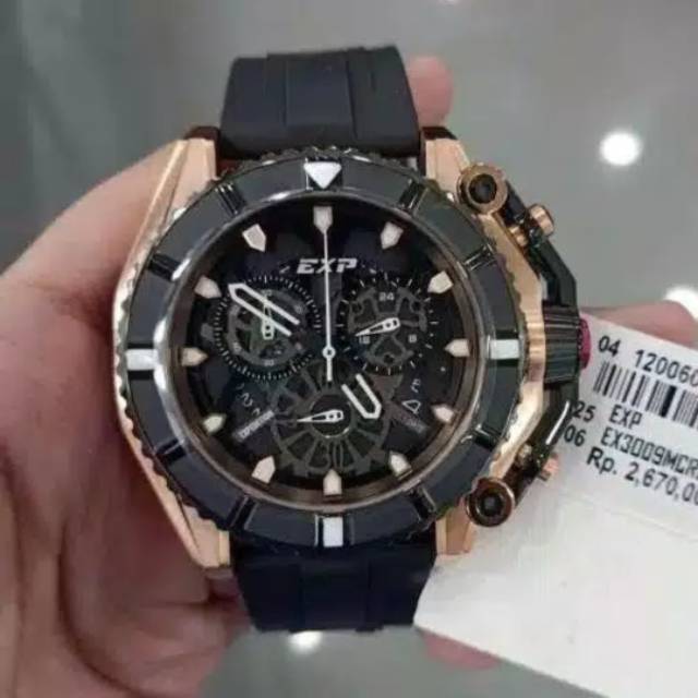Jam Tangan EXP Rubber tipe 3009M