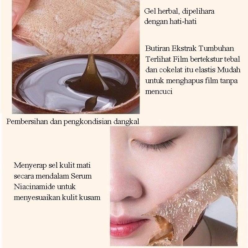 masker komedo 80g penghilang komed pencabut komedo  Pembersihan Wajah / Penghapusan Komedo / Penghapusan Jerawat / Pengecilan Pori-pori pembersih komedo