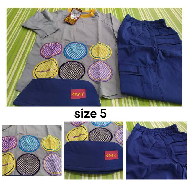 Baju Muslim Anak Laki-Laki Size 5 Dannis